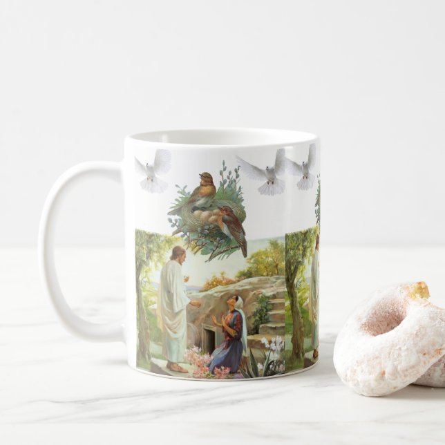 Taza De Café Mug de Jesucristo (Con donut)