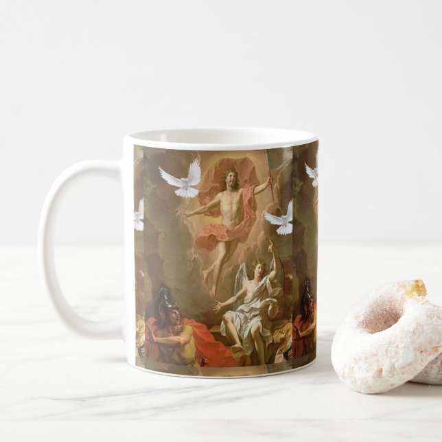 Taza De Café Mug de Jesucristo (Con donut)