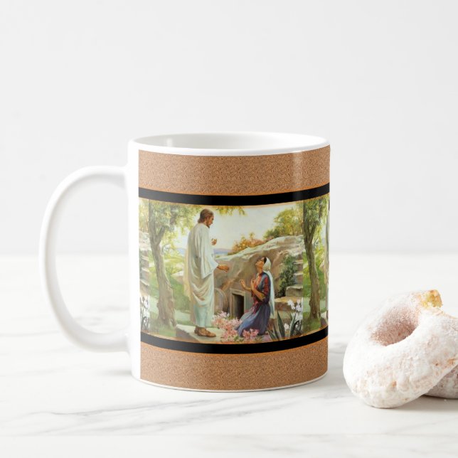 Taza De Café Mug de Jesucristo (Con donut)