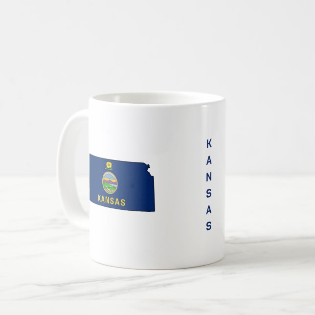 Taza De Café Mug de Kansas (Anverso izquierdo)