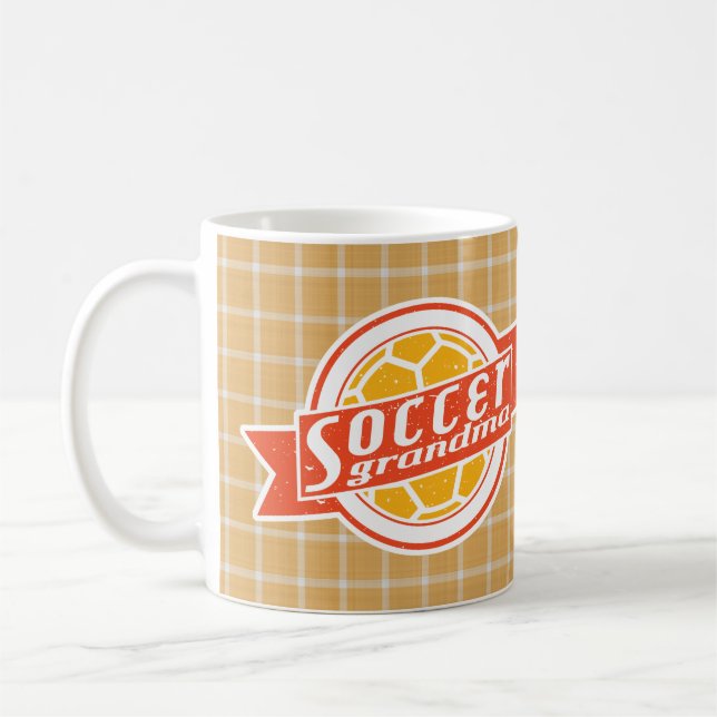 Taza De Café Mug de la abuela del fútbol (Izquierda)