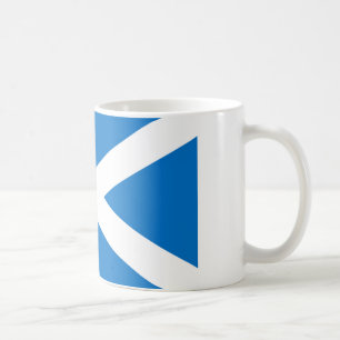 Taza De Café Mug de la bandera de Escocia