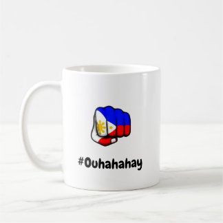 Taza De Café Mug de la bandera de la bomba de empuje Pinoy