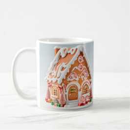 Taza De Café Mug de la casa de Gingerbread 3D