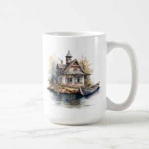 Taza De Café Mug de la casa del barco