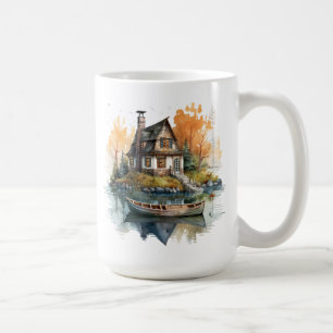 Taza De Café Mug de la casa del barco