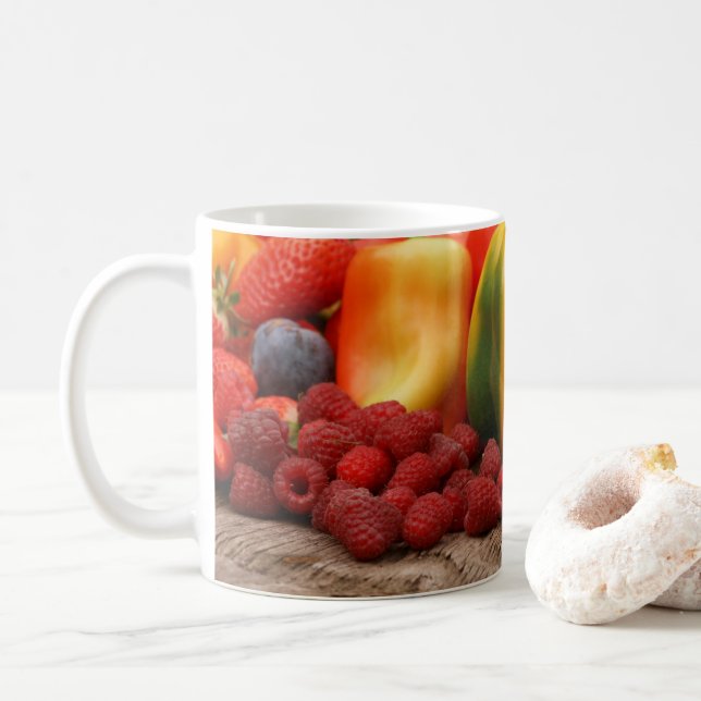 Taza De Café Mug de la cosecha de verano (Con donut)