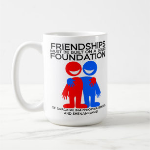 Taza De Café Mug de la Fundación de Amistad