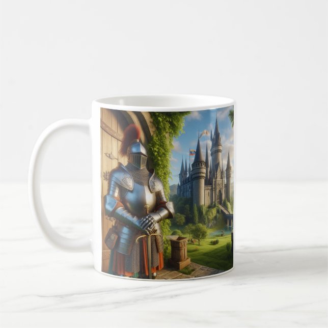 Taza De Café Mug de la Guardia del Castillo (Izquierda)
