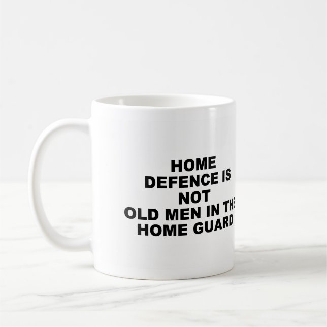 Taza De Café Mug de la Guardia del Hogar (Izquierda)