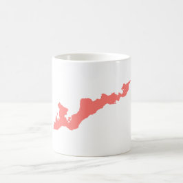 Taza De Café Mug de la Isla de los Pescadores - Rosa