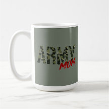 Mug de la mamá del ejército