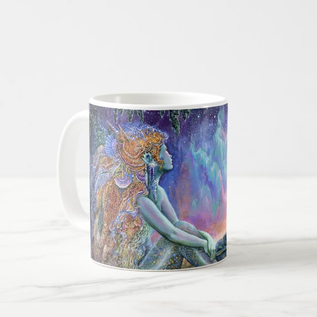 Taza De Café Mug de la piscina de sirenas (Anverso izquierdo)
