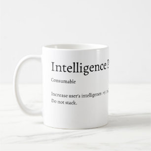 Taza De Café Mug de la poción de inteligencia