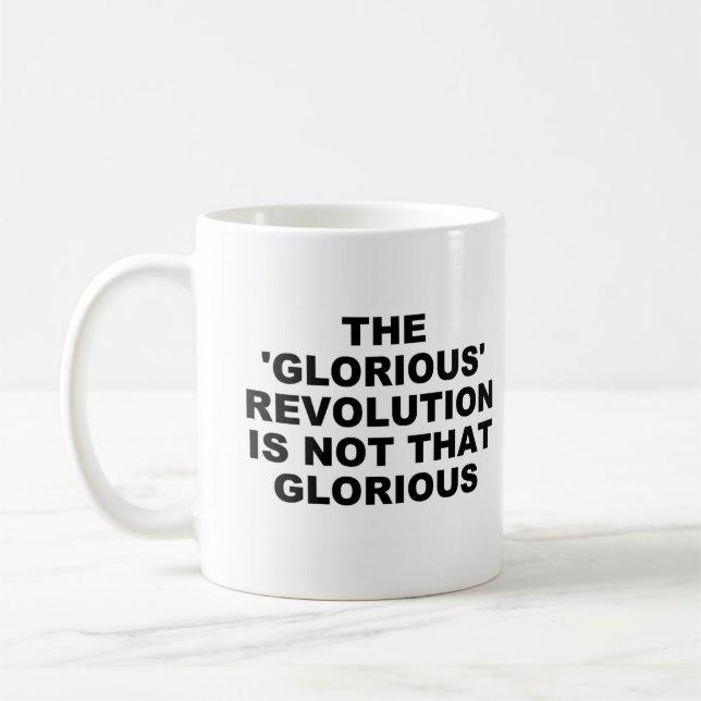 Taza De Café Mug de la Revolución Gloriosa (Izquierda)