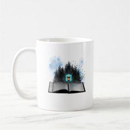Taza De Café Mug. de la serie de la biblioteca ortográfica