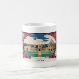 Taza De Café Mug de la Universidad Clásica de Oxford