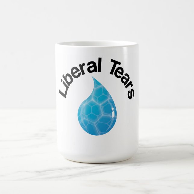 Taza De Café Mug de lágrimas liberales (Centro)