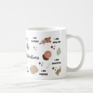 Taza De Café "Mug de las afirmaciones diarias - Café motivacion