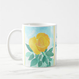 Taza De Café Mug. de las escrituras amarillas