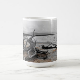 Taza De Café Mug de las fuerzas naturales del lago Tyrrell