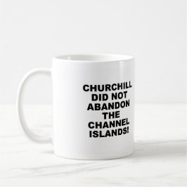 Taza De Café Mug de las islas del canal WW2