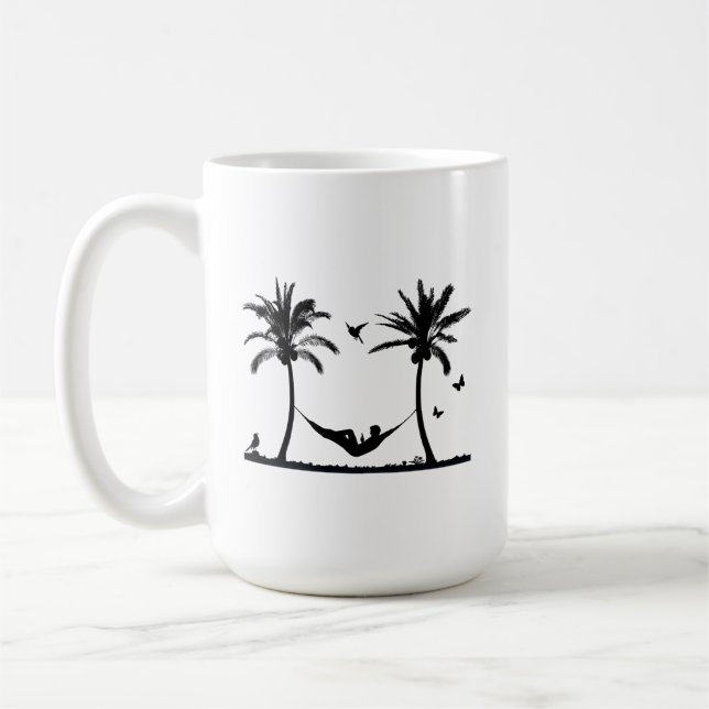 Taza De Café Mug de lectura de verano (Izquierda)