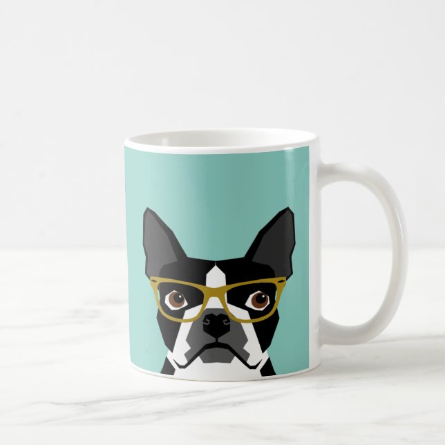 Taza De Café Mug. de lentes del terror de Boston (Derecha)