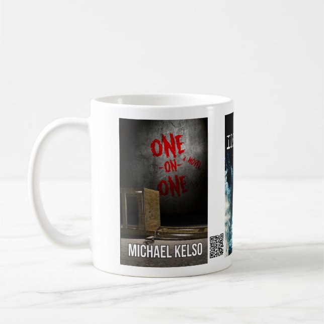 Taza De Café Mug de libros de Michael Kelso (Izquierda)