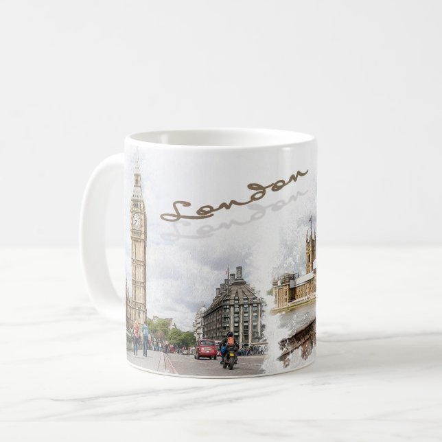 Taza De Café Mug de Londres (Anverso izquierdo)