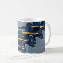 Mug. de los ángeles azules de la marina estadounid