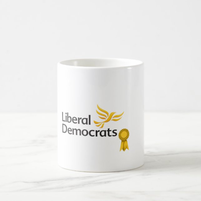 Taza De Café Mug de los demócratas liberales (Centro)