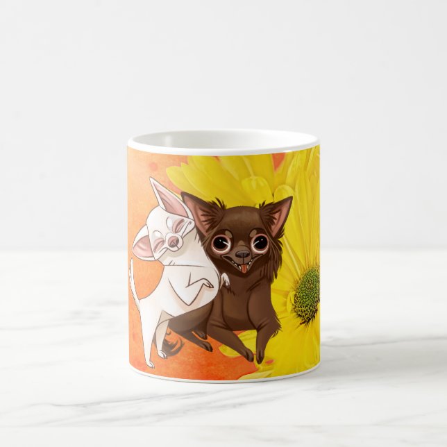 Taza De Café Mug de los mejores amigos de Chihuahua (Centro)