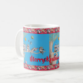 Taza De Café Mug de los Navidades de Cute Koala Merry Koalamus