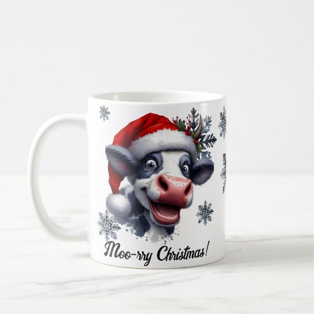 Taza De Café Mug de los Navidades de Moo-rry (Izquierda)