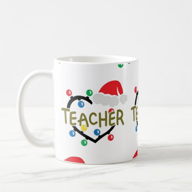 TAZA DE CAFÉ **MUG DE LOS NAVIDADES DEL PROFESOR** (Izquierda)