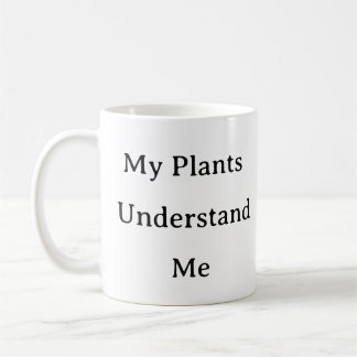 Taza De Café Mug de los padres de las plantas - Mis plantas me