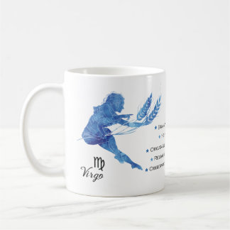 Taza De Café Mug de los rasgos zodiacos de Virgo