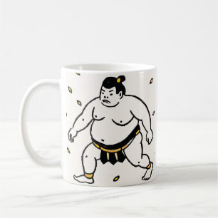 Taza De Café Mug de luchadores de sumo