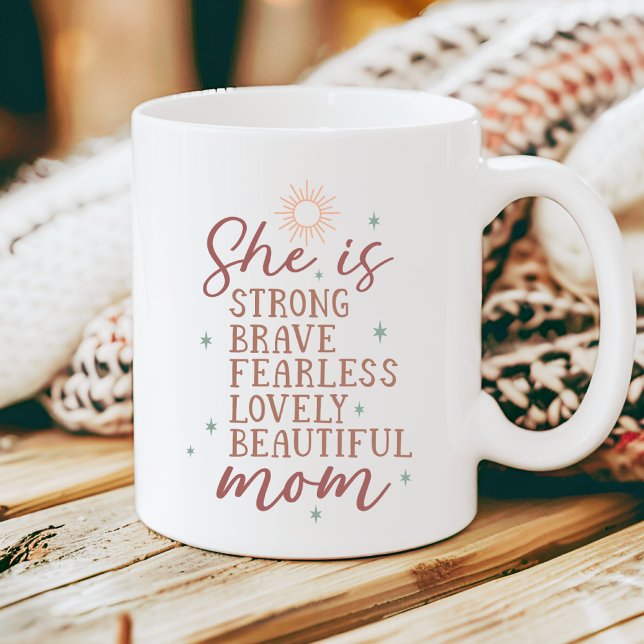 Taza De Café Mug de madre motivacional (Subido por el creador)