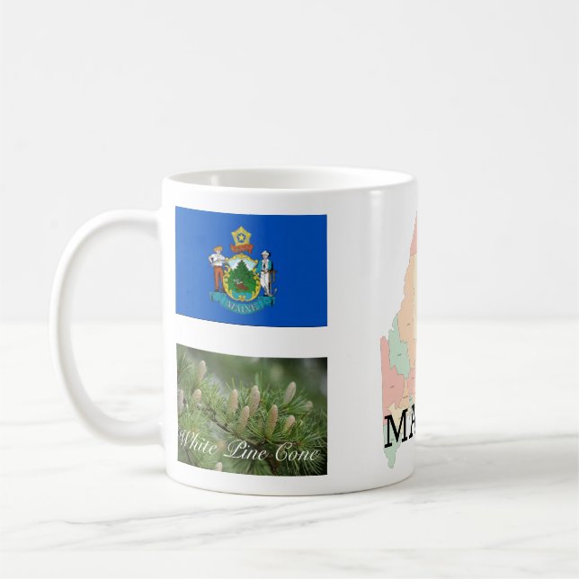 TAZA DE CAFÉ MUG DE MAINE (Izquierda)