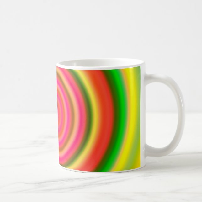 Taza De Café Mug. de malla de color (Derecha)