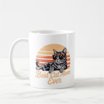 Mug. de mamá de gatos sayos - Mug. de gatos de chi
