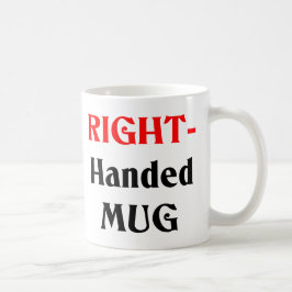 Taza De Café Mug de mano izquierda / Mug de mano derecha