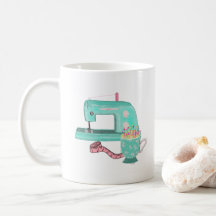 Mug de máquina de coser