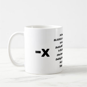 Taza De Café Mug. de marcadores X actualizados