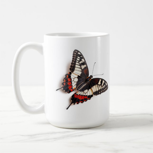 Taza De Café Mug de mariposa encantadora (Izquierda)