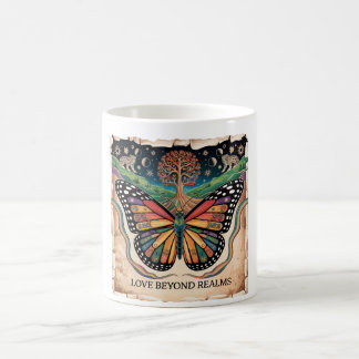 Taza De Café Mug de mariposa maya LGBTQ | Orgullo arcoiris