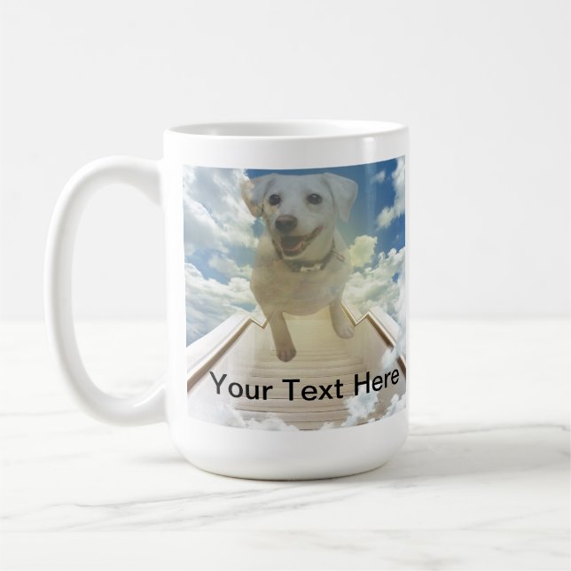 Taza De Café Mug de memoria mascota 1 (Izquierda)