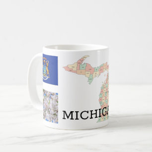 TAZA DE CAFÉ MUG DE MICHIGAN